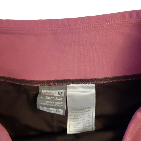 Nike Brown and Pink Flare Athletic Pants Size Medium - Picture 3 of 3